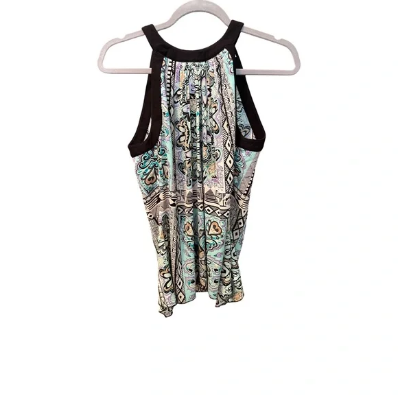 Laundry Brand Multicolor Patterned Halter Top - Picture 3 of 7